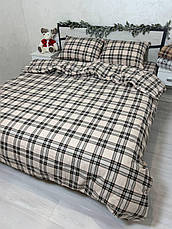 Байковий комплект постільної білизни Півтораспальний розмір, фото 3