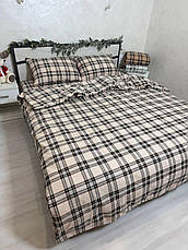 Байковий комплект постільної білизни Півтораспальний розмір, фото 2
