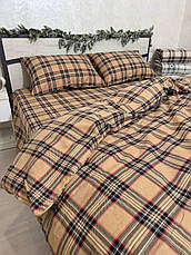Байковий комплект постільної білизни Півтораспальний розмір, фото 4