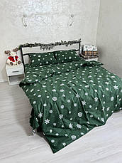Байковий комплект постільної білизни Півтораспальний розмір, фото 5