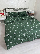 Байковий комплект постільної білизни Півтораспальний розмір, фото 4