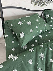 Байковий комплект постільної білизни Півтораспальний розмір, фото 2