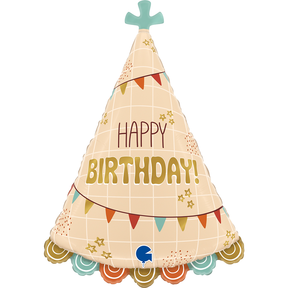 Grabo 26" Святковий ковпак у стилі бохо Куля фольгованої фігури — В УП, фото 1