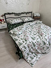 Байковий комплект постільної білизни Півтораспальний розмір, фото 4