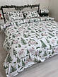 Байковий комплект постільної білизни Півтораспальний розмір, фото 8