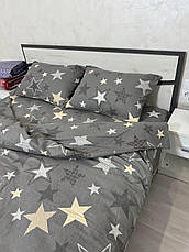 Байковий комплект постільної білизни Півтораспальний розмір, фото 4