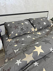 Байковий комплект постільної білизни Півтораспальний розмір, фото 3