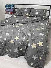 Байковий комплект постільної білизни Півтораспальний розмір, фото 5