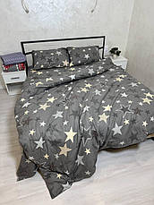 Байковий комплект постільної білизни Півтораспальний розмір, фото 2