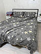 Байковий комплект постільної білизни Півтораспальний розмір, фото 8