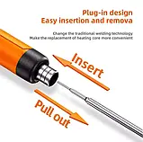 Портативний Паяльник Акумуляторний 1000mAh (USB Type-C) з Регулюванням Температури 260°C-450°C, фото 6