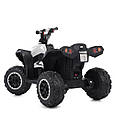 Дитячий електромобіль-квадроцикл Bambi Car-A (білий колір) з пультом керування 2,4G, фото 7
