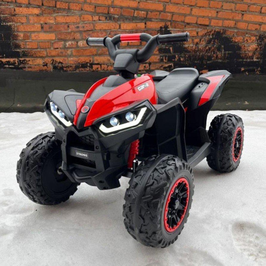 Дитячий електромобіль-квадроцикл Bambi Car-A (червоний колір) з пультом керування 2,4G, фото 1