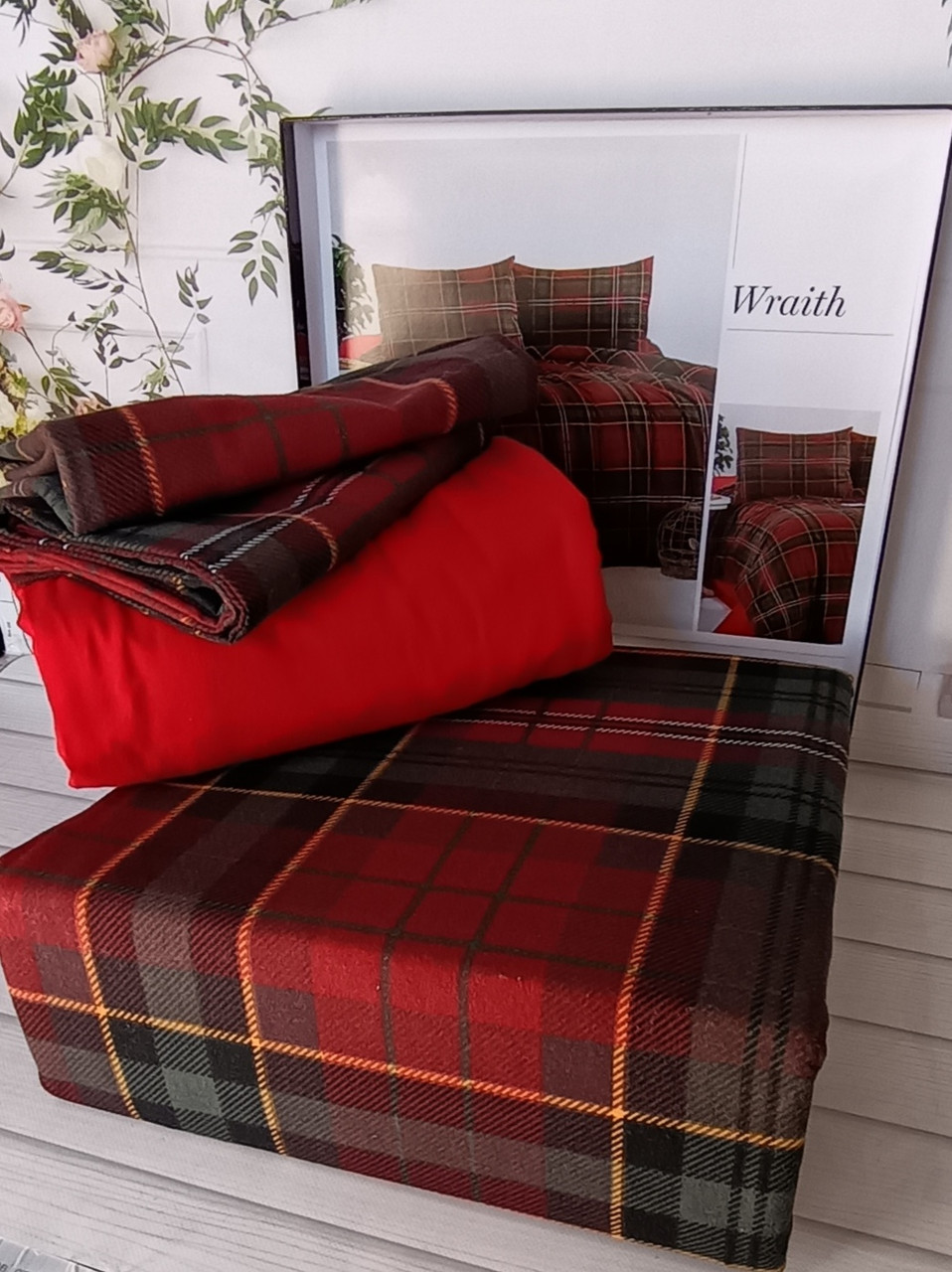 Постільна білизна Belizza Home фланелеве байкове євро розмір Wraith, фото 1