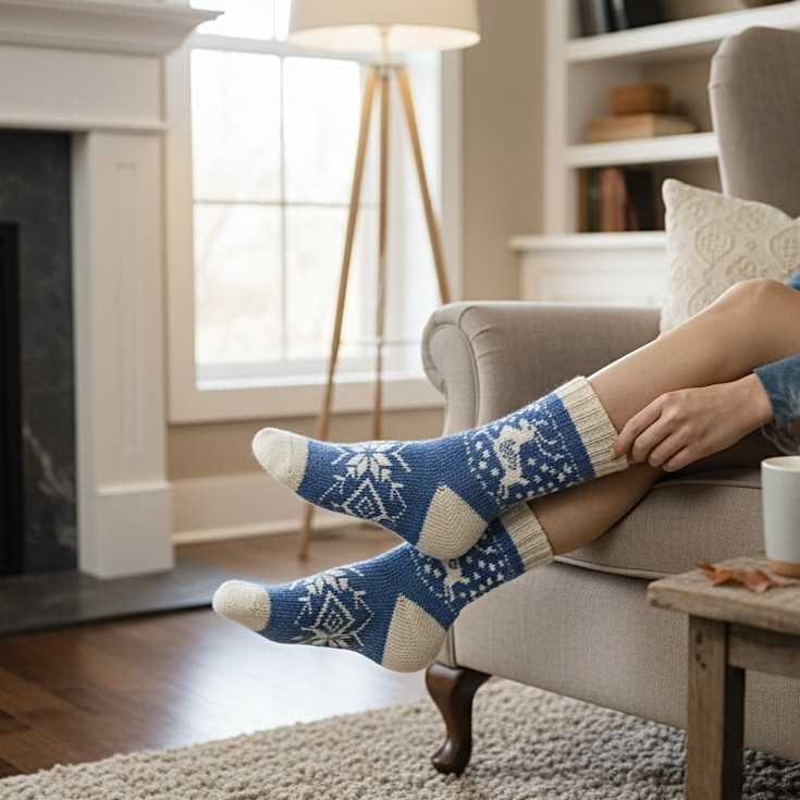 816 Шкарпетки шерстяні 36-40, фото 1