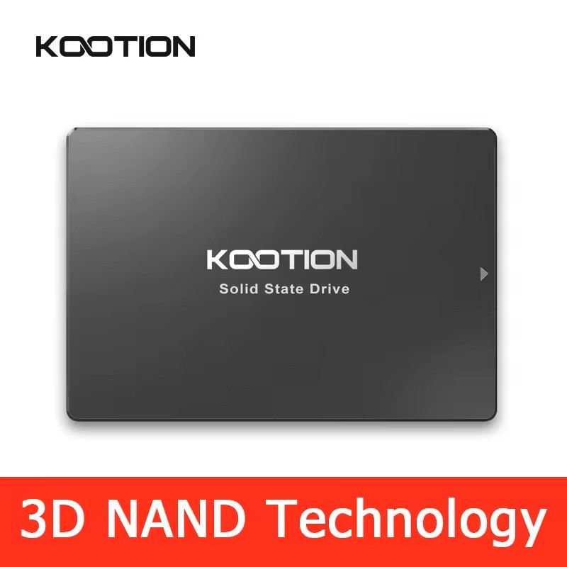 Внутрішній SSD Диск KOOTION X12 256GB 2.5" SATA III | Твердотільний Накопичувач 3D NAND, фото 1
