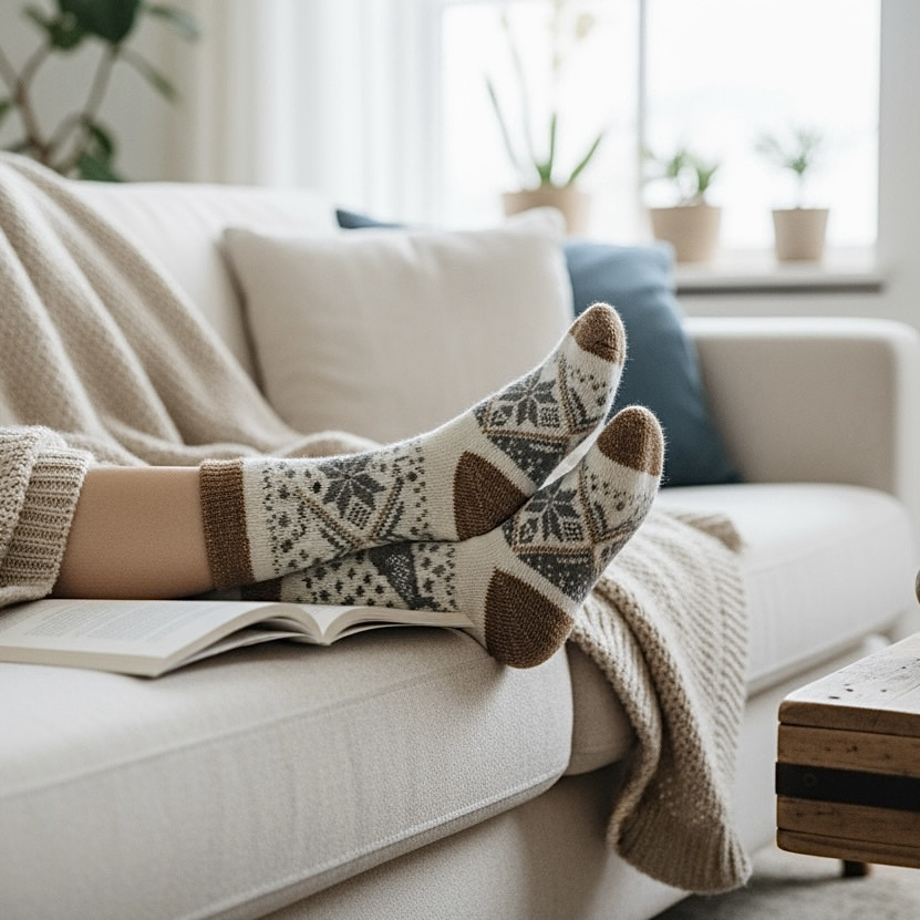 844 Шкарпетки шерстяні 36-40, фото 1