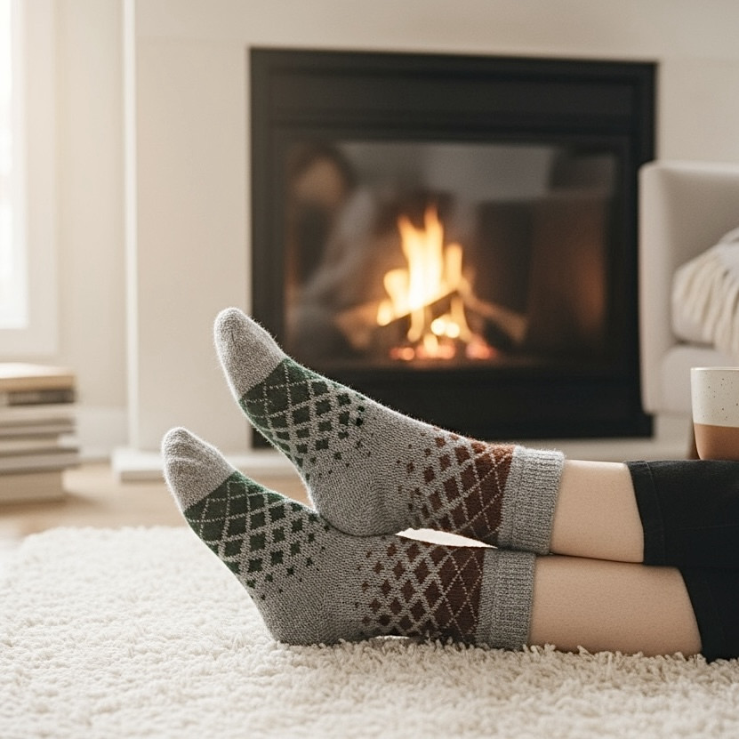 845 Шкарпетки шерстяні 36-40, фото 1