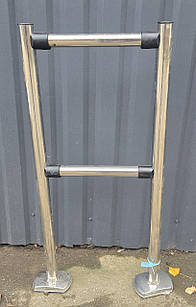 Комплект огорожі 48 см., висота 105 см., (2 стовпчики + 2 труби) Б/у