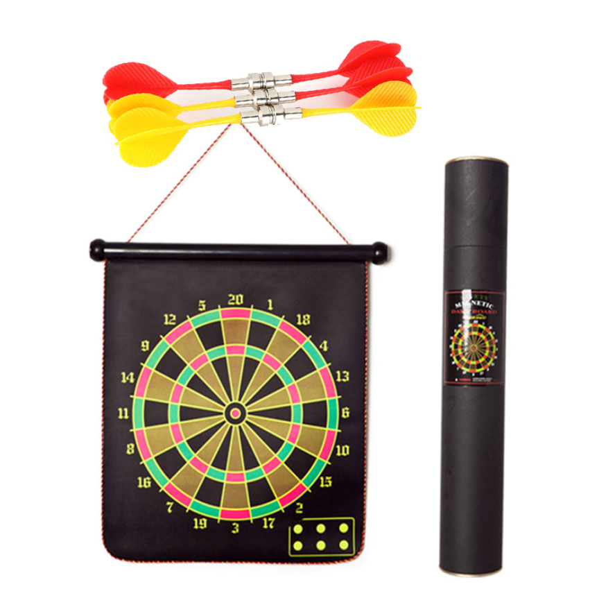 Магнітний дартс з дротиками 6 шт. набір 2 в 1 — безпечна гра для дітей і дорослих, фото 1