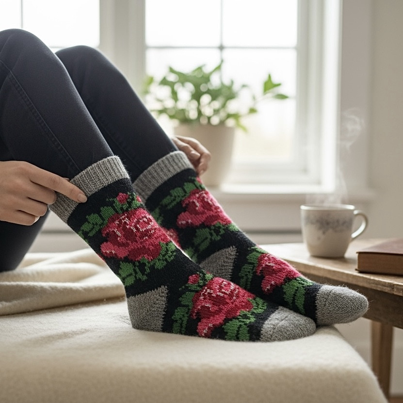 846 Шкарпетки шерстяні 36-40, фото 1