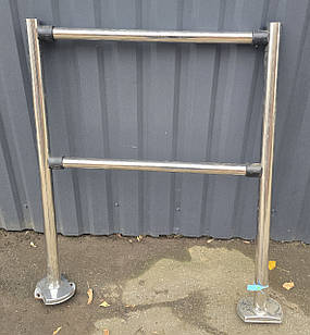 Комплект огорожі 87 см., висота 105 см., (2 стовпчики + 2 труби) Б/у