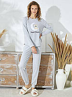 Костюм для дому трикотажний Sevim сірий