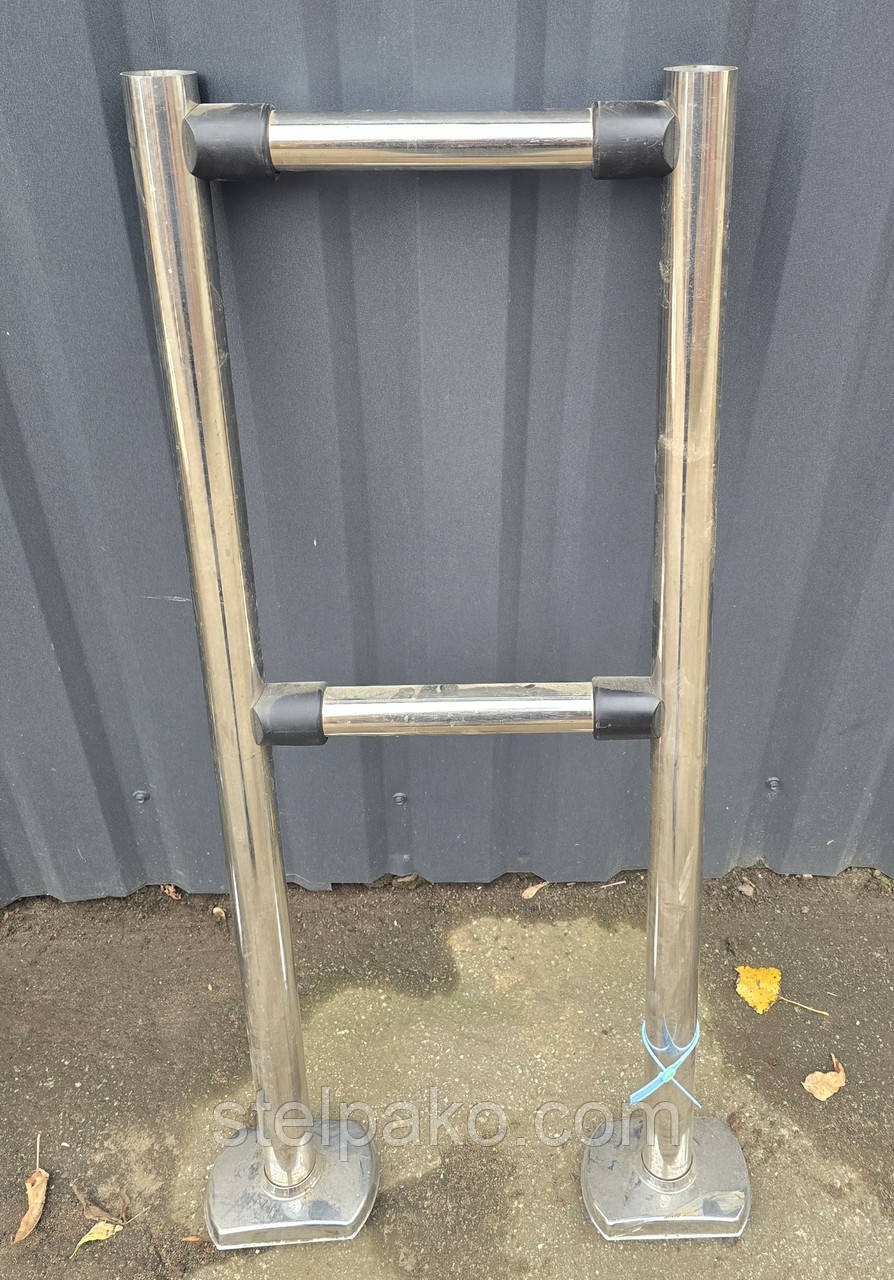 Комплект огорожі 43 см., висота 105 см., (2 стовпчики + 2 труби) Б/у, фото 1