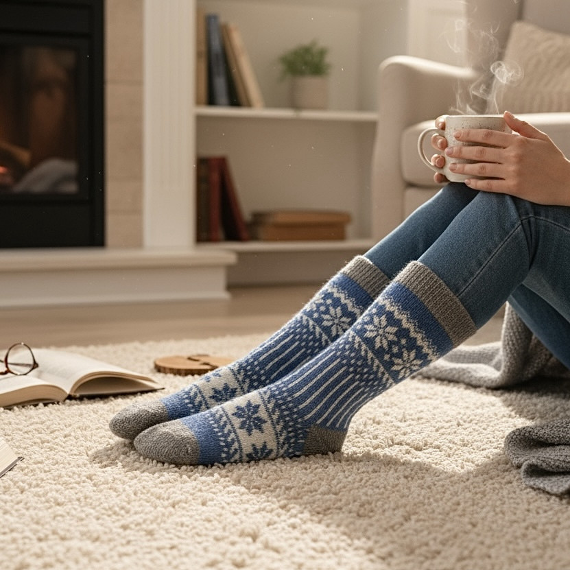 849 Шкарпетки шерстяні 36-40, фото 1