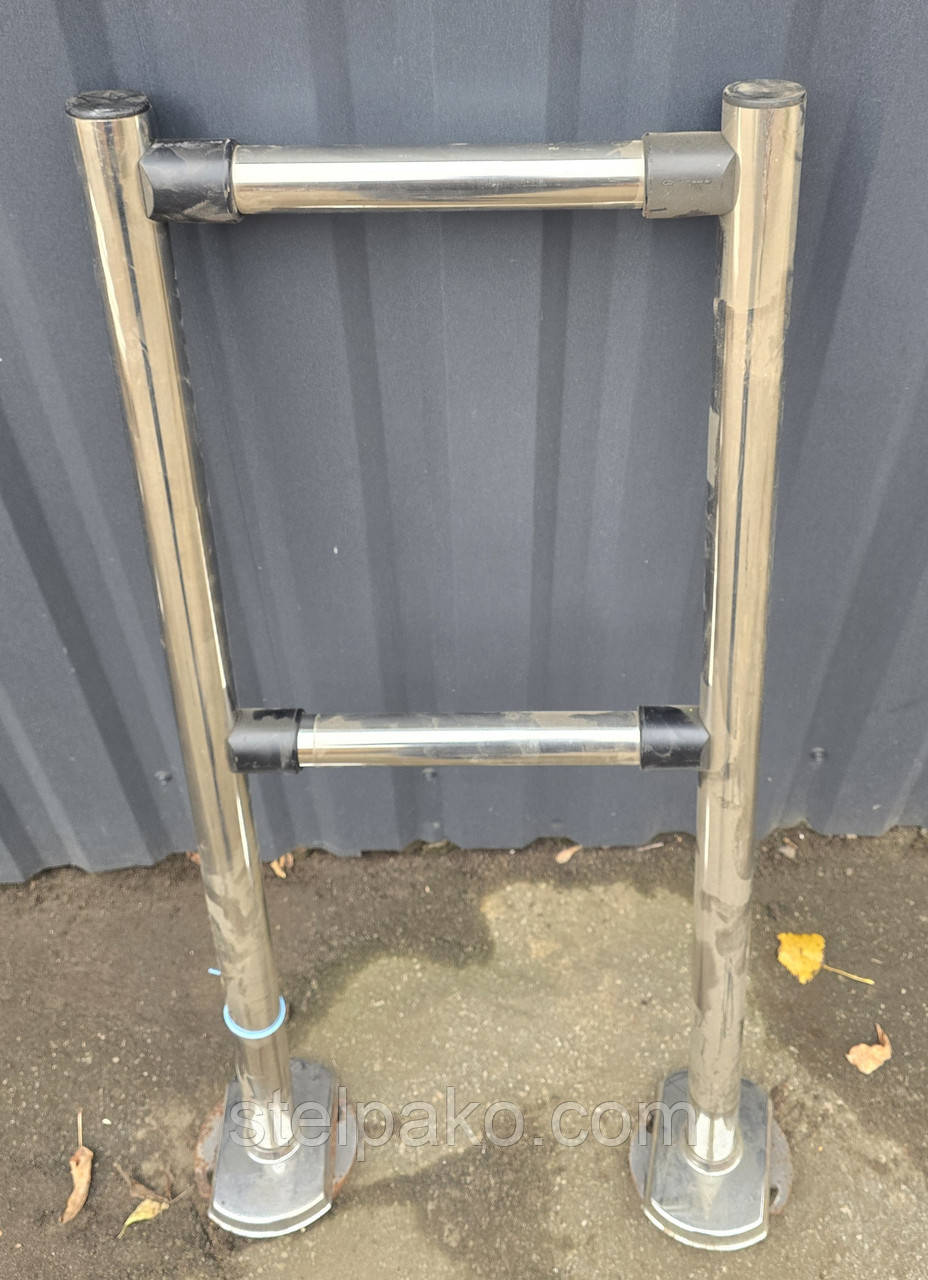 Комплект огорожі 41 см., висота 105 см., (2 стовпчики + 2 труби) Б/у, фото 1