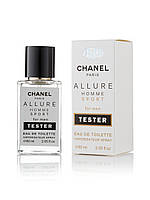 Чоловічий деревний парфум Chanel Allure Homme Sport - Luxury Tester 60 ml