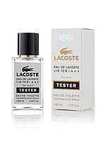 Чоловічий деревний парфум Lacoste Eau De L.12.12 Blanc-Pure - Luxury Tester 60 ml