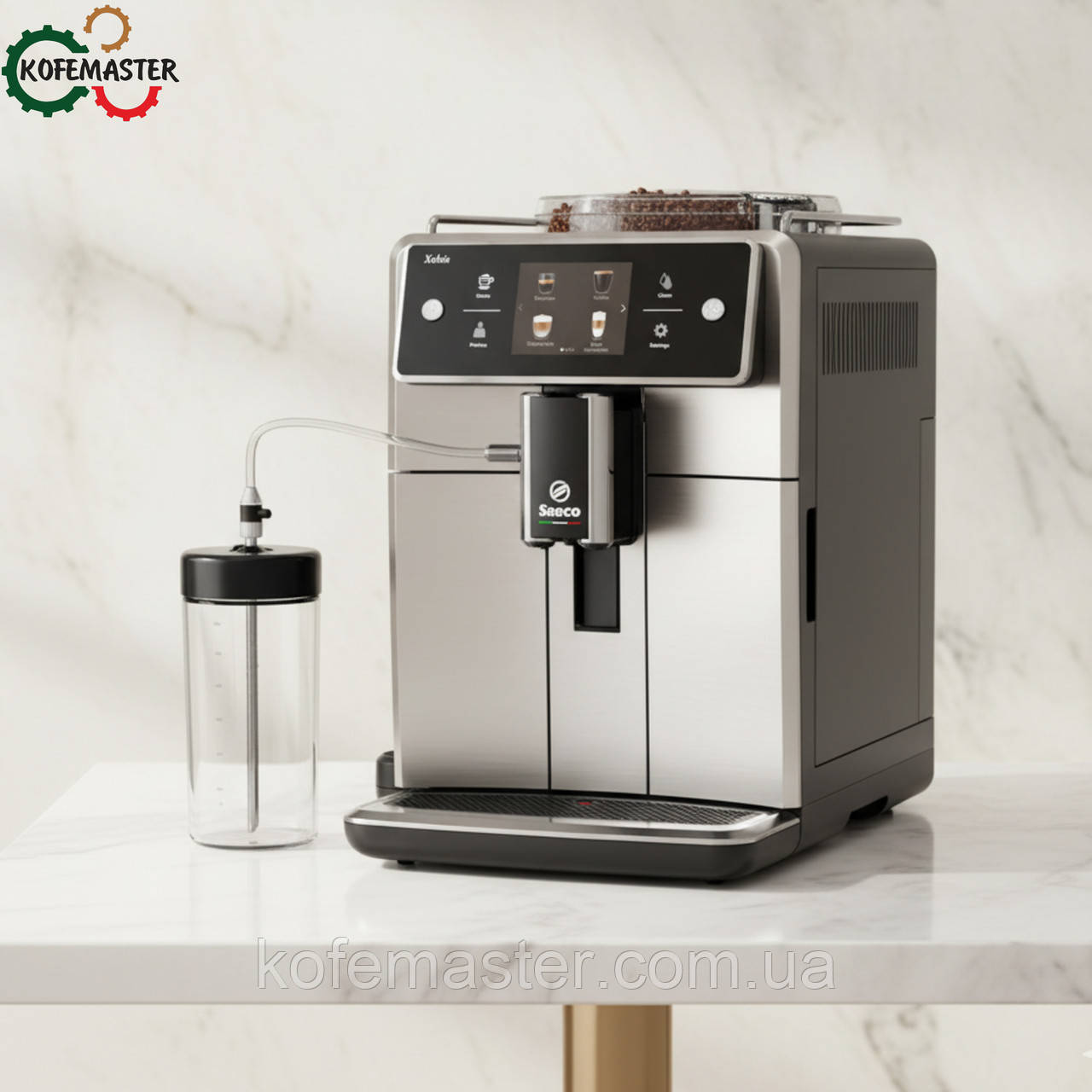 Б\у кавомашина Saeco Xelsis SM7683, гарантія 1 рік, фото 1
