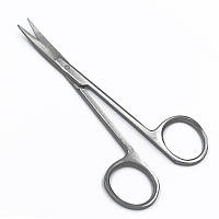 Ножиці офтальмологічні, зігнуті, гострокінцеві, 113 мм 03.PI.436