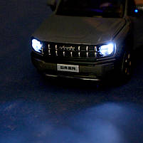 Машина метал Haval Kugou Хавал Кугоу сіра 1:32 світло звук відкр двері 14*5,5*5 см (68719), фото 6