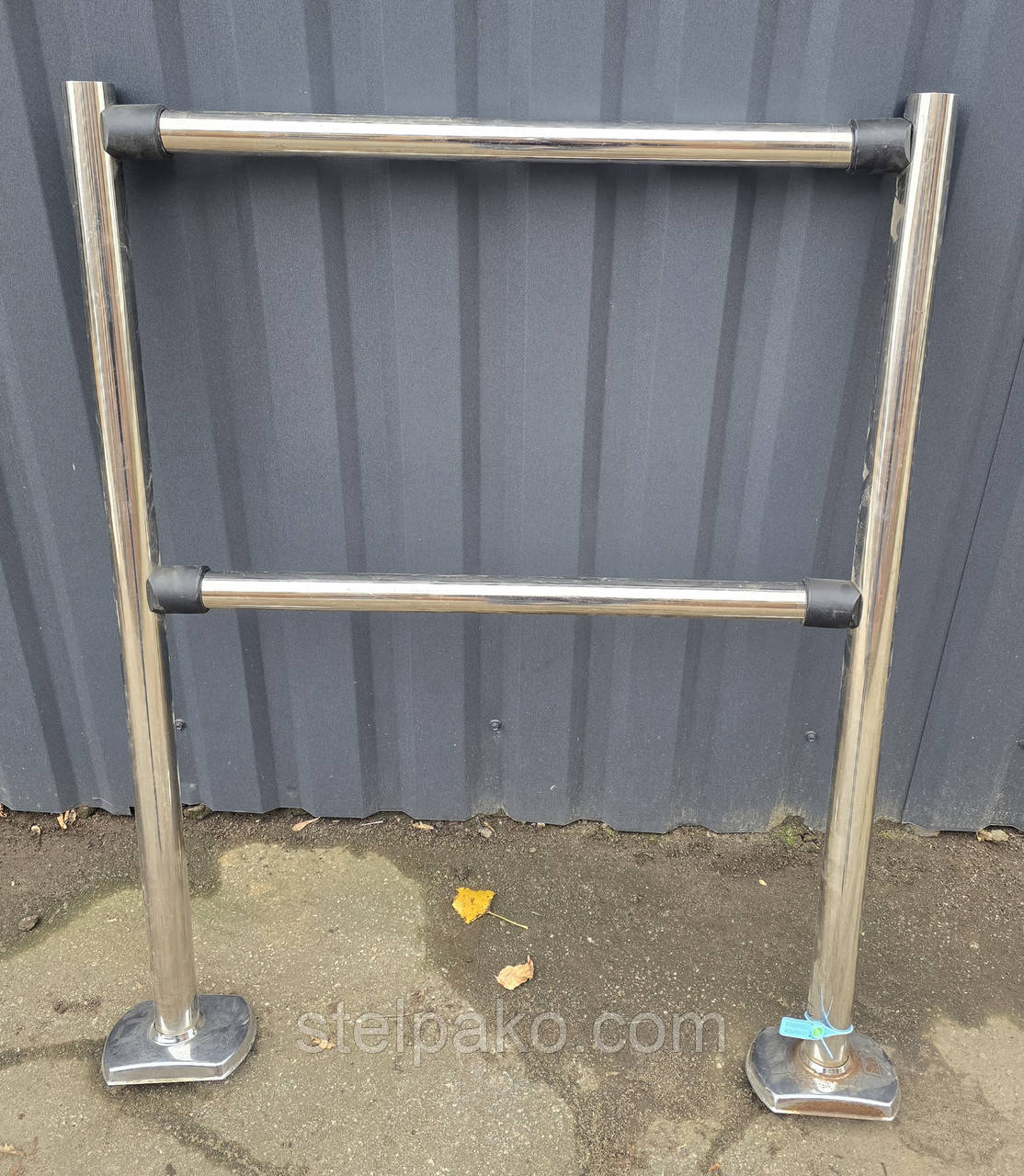 Комплект огорожі 86 см., висота 105 см., (2 стовпчики + 2 труби) Б/у, фото 1