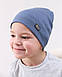 Шапка одношарова для хлопчиків арт. 3680, фото 4