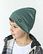 Шапка одношарова для хлопчиків арт. 3682, фото 4
