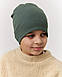 Шапка одношарова для хлопчиків арт. 3686, фото 3