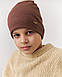 Шапка одношарова для хлопчиків арт. 3686, фото 5