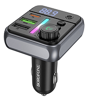 АЗП Borofone BС50 Ascenso PD20W+QC3.0 car BT FM transmitter Black