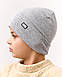 Шапка одношарова для хлопчиків арт. 3696, фото 3