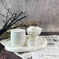 Фурнітура для свічок білого кольору