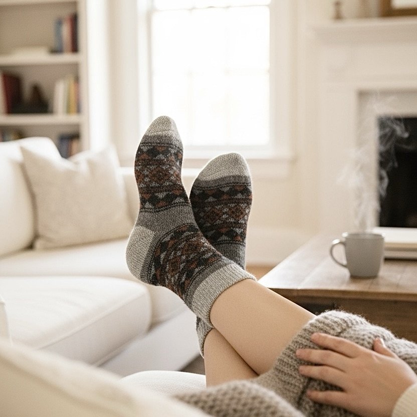 855 Шкарпетки шерстяні 41-45, фото 1