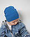 Шапка одношарова з відворотом для хлопчиків арт. 3420, фото 2