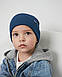 Шапка одношарова з відворотом для хлопчиків арт. 3420, фото 5