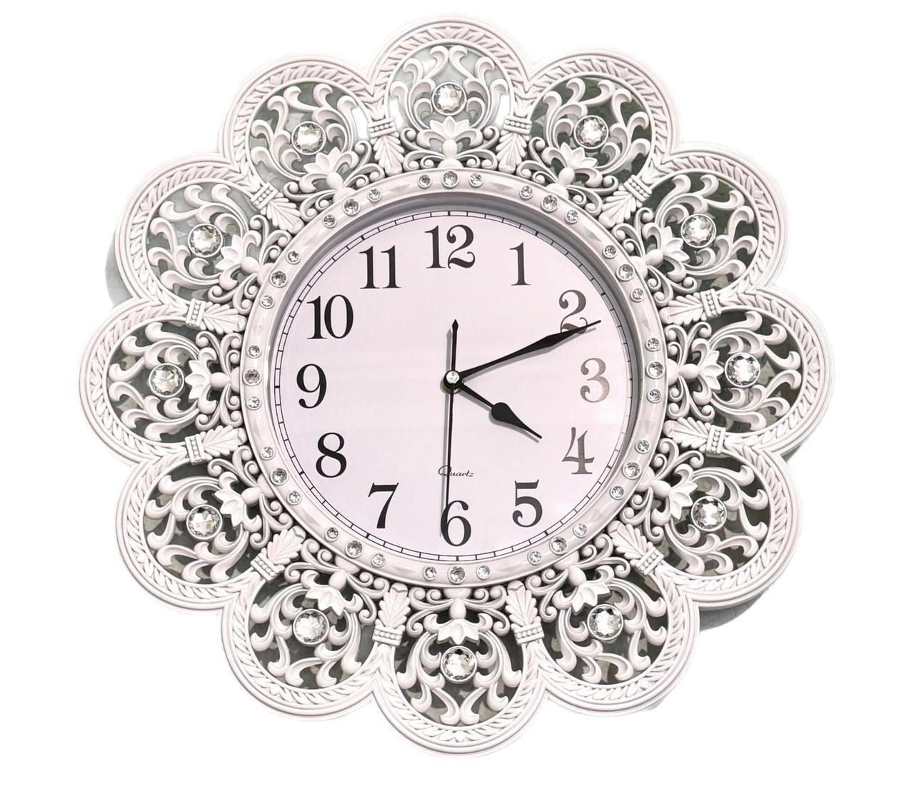 Годинник настінний 9204 круглий з візерунком (45см)