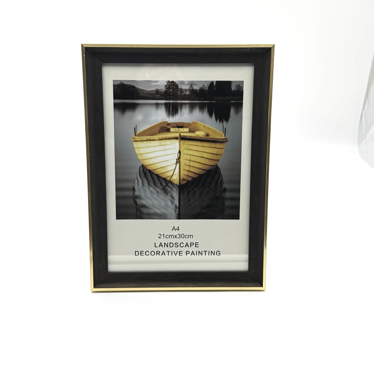 Рамка для фото пластик W68 21*30 коричнева