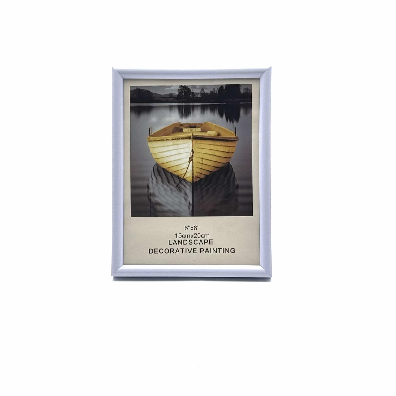 Рамка для фото пластик PB-21 15*20 бузково-блакитна