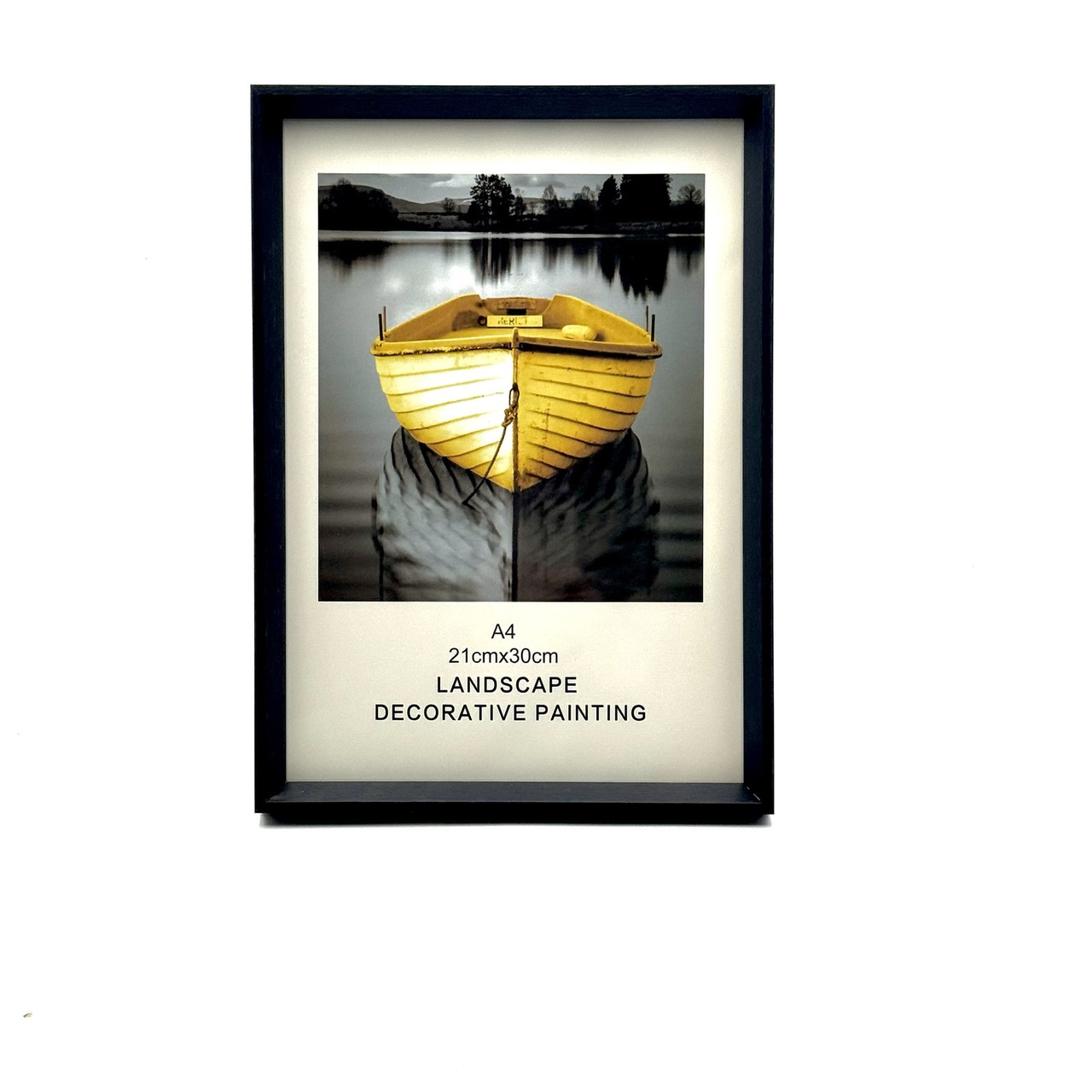 Рамка для фото пластик 1223GS 21*30 чорна